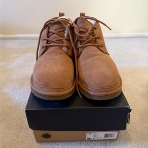 Men’s UGG Chukka Boot Size 12  worn once.like New. With Box.